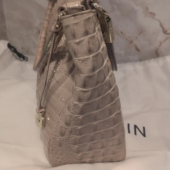 Brahmin Melbourne Ruby Satchel Euc